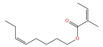 (Z)-5-Octenyl (Z)-2-methyl-2-butenoate
